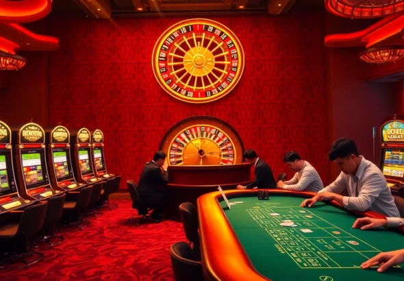 Experience the thrill of gambling with 'liên minh okwin' at luxurious casino tables filled with excitement.